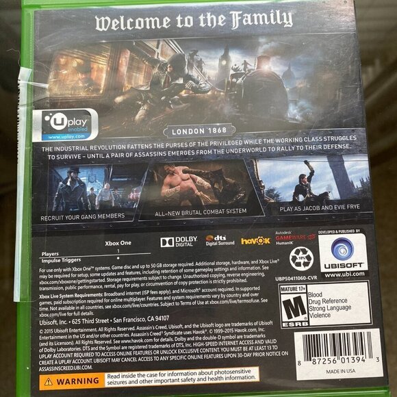 Assassins Creed Syndicate - Limited Edition for XBOX one - Picture 2 of 4